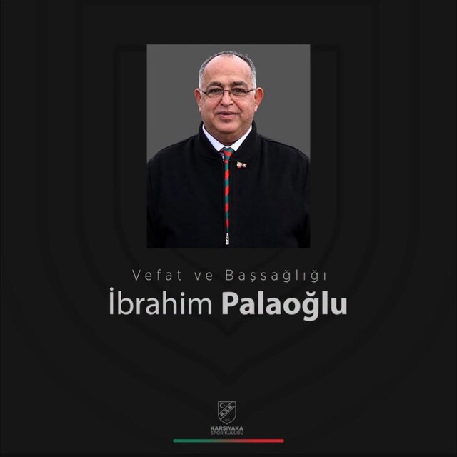 Karşıyaka'da Palaoğlu yası