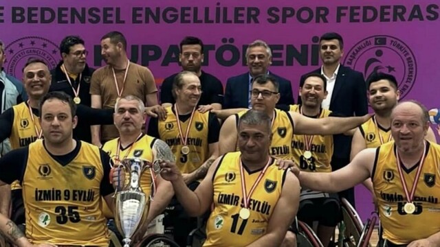 Photo: yerel-haberler.haberturk.com Undefeated Wheelchair Basketball Champions Aim for the Super League and EuroCup