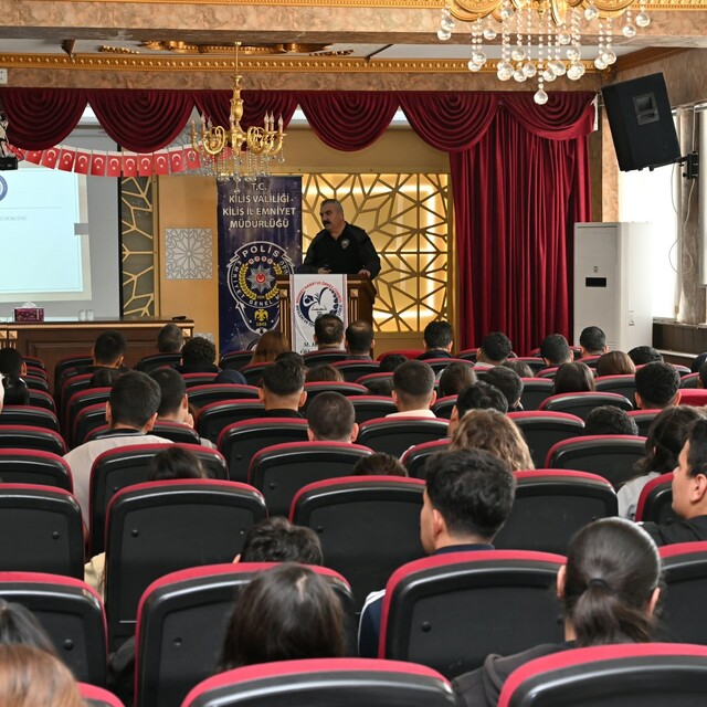 Kilis'te öğrencilere okul güvenliği ve akran zorbalığı eğitimi