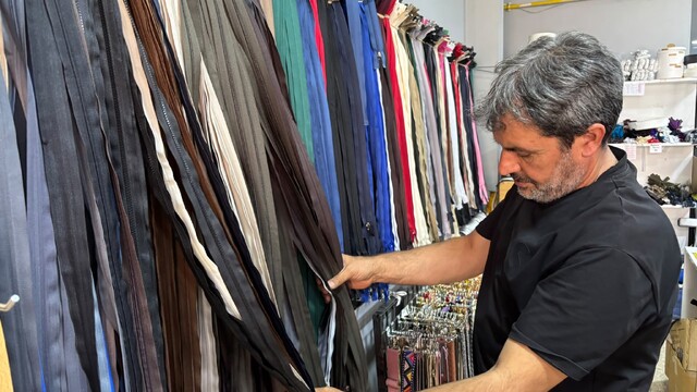 Kış sezonu yaklaştı, fermuar satışları ve tamir talebi hareketlendi