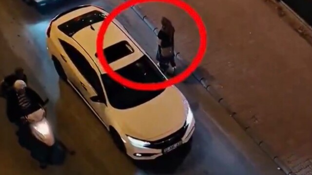 Gaziantep'te yollarda dilencilik yapanlara dron destekli zabıta denetimi
