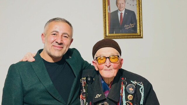 İl Başkanı Yıldırım, şehit babası Bayır ile bir araya geldi