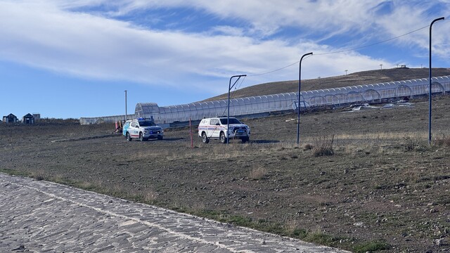 Erciyes Dağı'nda yürüyüş yaparken düşüp yaralanan turistler için ekipler seferber oldu