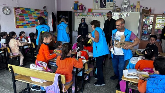 Çüngüş'te sağlıklı beslenme etkinliği