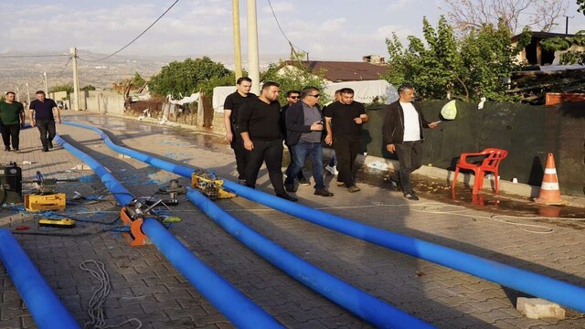 Şırnak'ta afet konutlarında su altyapısı baştan yenileniyor