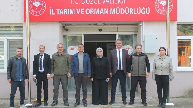 Düzce'de tarım ve orman kurum müdürleri bir araya geldi