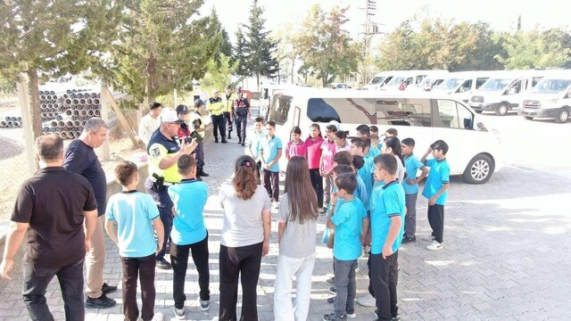Kahramanmaraş'ta jandarmadan okul çevrelerinde güvenlik denetimi