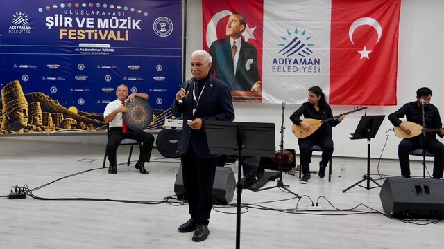 Adıyaman'da uluslararası şiir ve müzik festivali düzenlendi