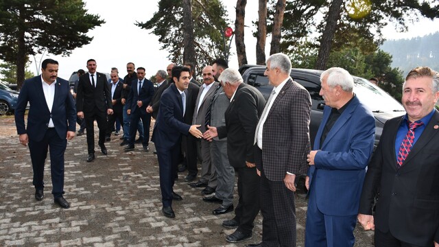 Sarıkamış Kaymakamı Aslantatar, muhtarlarla bir araya geldi