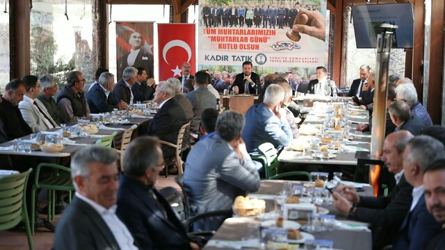 Başkan Tatık, Tavaslı muhtarlarla bir araya geldi
