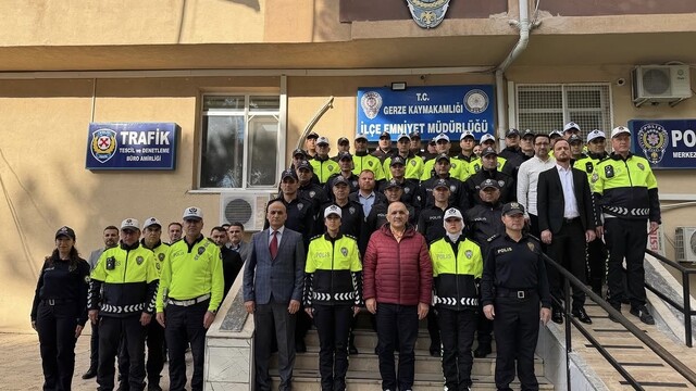 Emniyet Müdürü Tecimer'den Gerze İlçe Emniyet Müdürlüğüne ziyaret