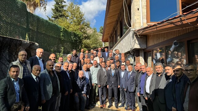 İslahiye Kaymakamı Oğuztürk, muhtarlarla bir araya geldi
