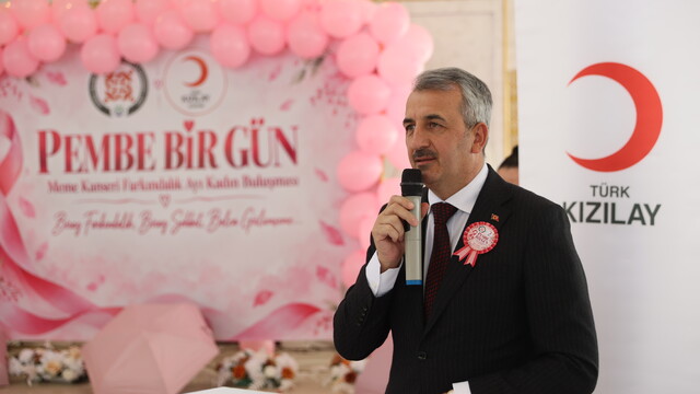Edirne'de meme kanserine "Pembe Bir Gün" etkinliğiyle dikkat çekildi