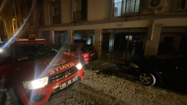 Yemek yapılırken çıkan yangın korkuttu