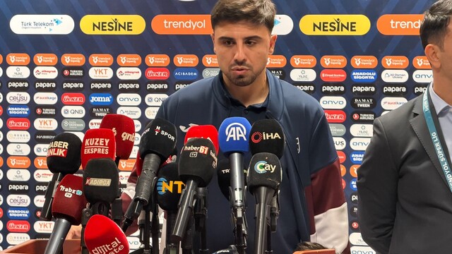 Ozan Tufan: "Doğru anda doğru yerde oldum ve gol geldi"