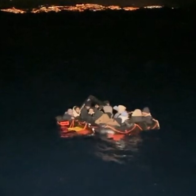 Bodrum'da 36 kaçak göçmen kurtarıldı