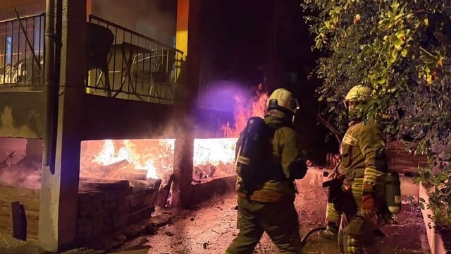 İskenderun'da bodrum katta çıkan ev yangını söndürüldü