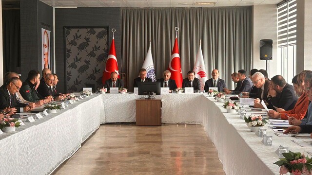 Meriç - Ergene Havzası Su Kurulu Toplantısı Tekirdağ'da yapıldı