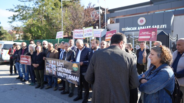 Erzincan'da maden kazası davasının 9'ncu duruşması başladı