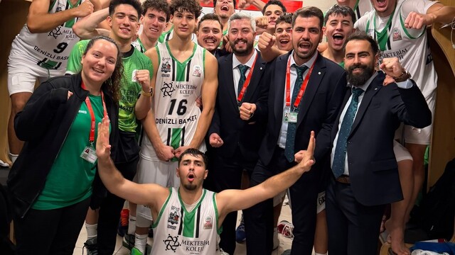Denizli Basket Gençler Ligi'nden iki galibiyetle döndü