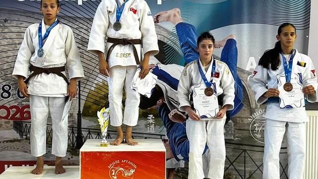 Judoda Balkan şampiyonu oldu
