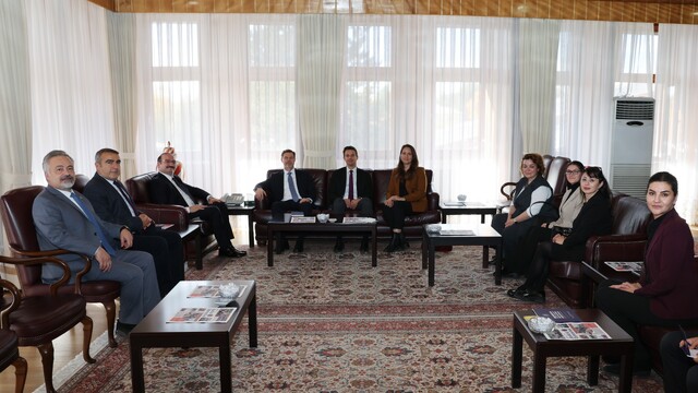 ABD Ankara Büyükelçiliği kamu diplomasisi heyetinden Atatürk Üniversitesine ziyaret