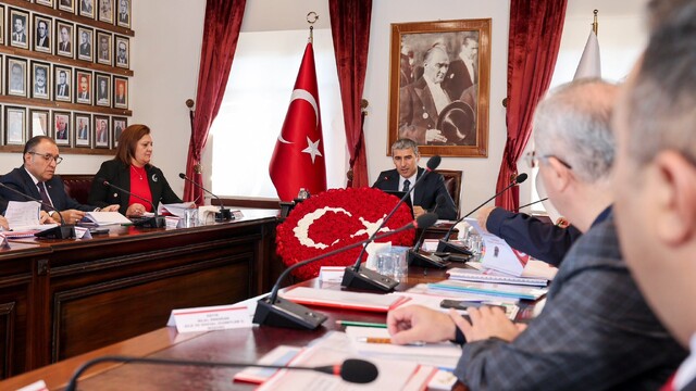 Vali Aktaş başkanlığında Eğitim Güvenliği Toplantısı yapıldı