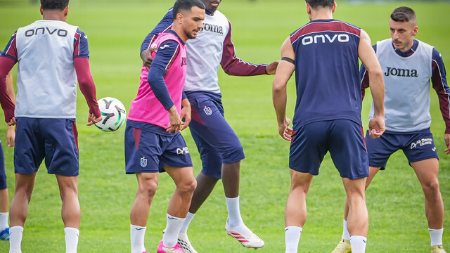 Trabzonspor, Hearts maçının hazırlıklarına başladı