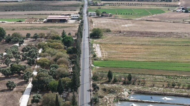 Milas'ta 5,8 kilometrelik yol çalışması tamamlandı