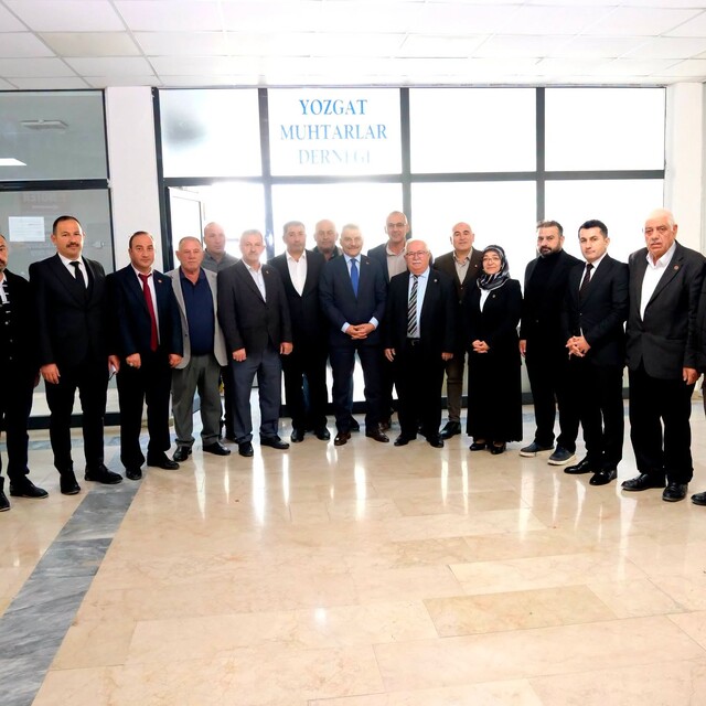 Yozgat Valisi Özkan'dan muhtarlara ziyaret