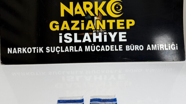 İslahiye'de üzerinde esrar ele geçirilen şüpheli hakkında yasal işlem başlatıldı