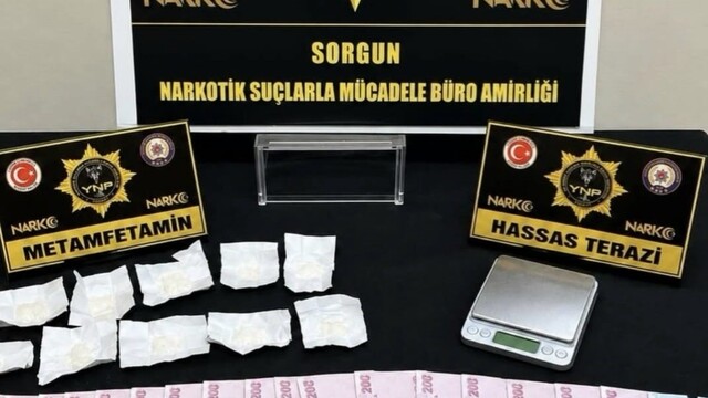 Yozgat'ta uyuşturucu operasyonunda 1 kişi tutuklandı