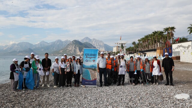 Konyaaltı sahillerinde plastik atıklara karşı yeni proje
