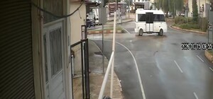 Motosikletiyle çarptığı su borusu başına düştü