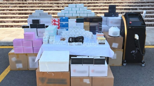 Mersin'de 10 milyonluk kaçak dolgu ve estetik malzemesi operasyonu: 2 gözaltı