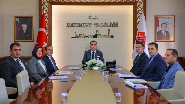 Bayburt'ta sosyal yardımlaşma faaliyetleri değerlendirildi