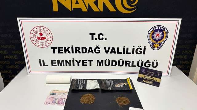 Tekirdağ'da uyuşturucu operasyonları: 45 şüpheli tutuklandı