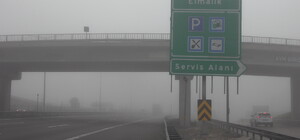 Bolu Dağı geçişinde sis etkili oldu