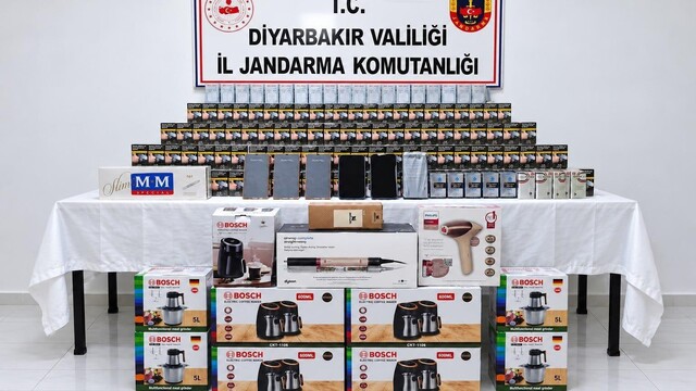 Diyarbakır'da kaçakçılık operasyonlarında 32 kişi hakkında işlem yapıldı