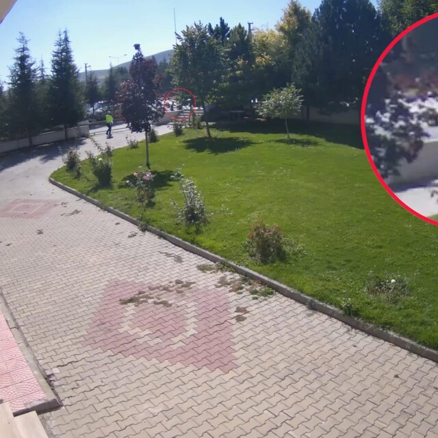 Polisin 'Heimlich' manevrası sürücünün hayatını kurtardı