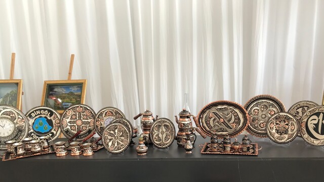 Bingöllü kadınların el emeği Mısır'da sergilendi