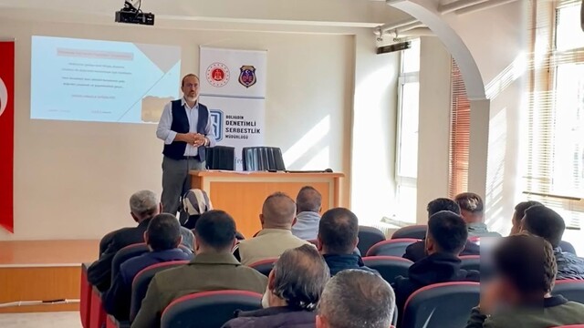 Yükümlülere yönelik kişisel gelişim semineri