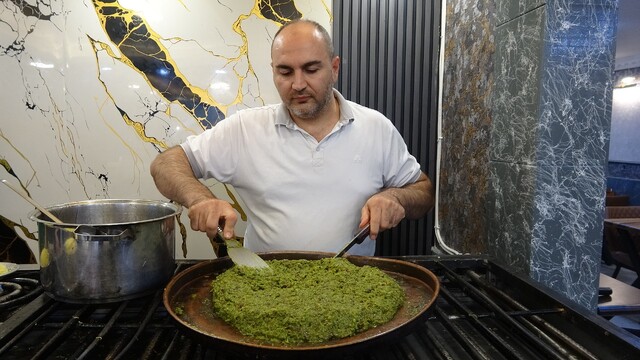 Cennet Çamuru'nun lezzet sırrı dört kez kızartılmasında