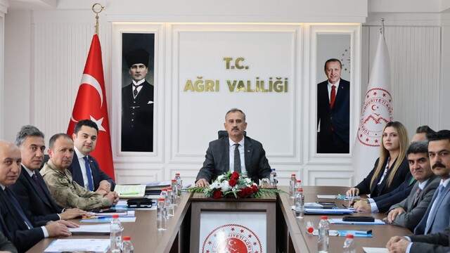 Ağrı'da eğitim güvenliği toplantısı gerçekleştirildi