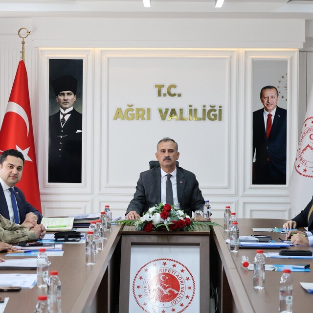 Ağrı'da eğitim güvenliği toplantısı gerçekleştirildi