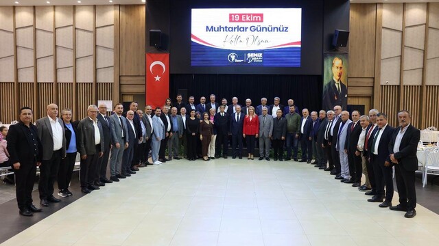 Başkan Doğan muhtarlar ile bir araya geldi