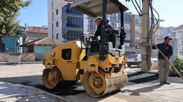 Kırıkkale'de yol çalışmaları sürüyor