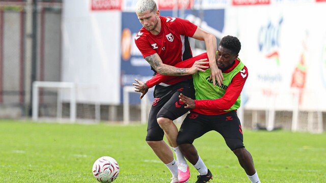 Samsunspor, Amed Sportif Faaliyetler maçı hazırlıklarına devam etti