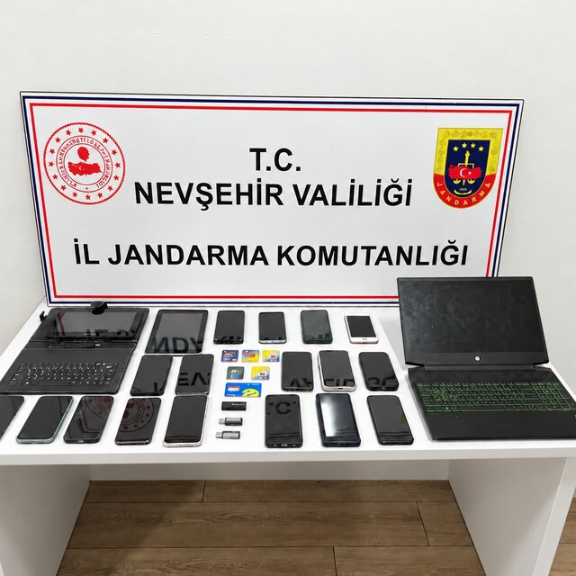 Nevşehir merkezli dolandırıcılık operasyonunda 12 şüpheli yakalandı