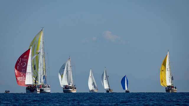 The Bodrum Cup'ta rota Knidos'a çevrildi